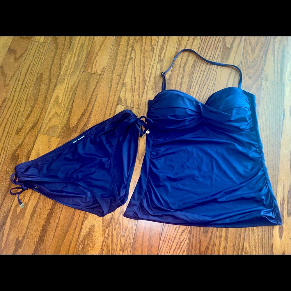 Anne cole bandeu tankini set